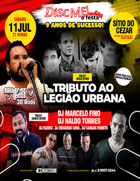 DISCMEL - 9 ANOS DE SUCESSO